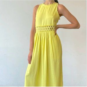 NWT Solid & Striped Alma Dress in Lemonade. Size Medium